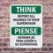 Signmission Safety Culture Sign, 7 in Width, Plastic, Rectangle OS-2PACK-TS-P-710-L-11857 - alternate 3
